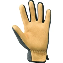 Technische Handschuhe aus Hirschleder und Synthetikgewebe - 388024 2