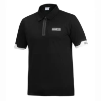 Kurzarm-Zip-Poloshirt Sparco TeamWork