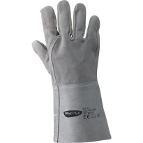 Arbeitshandschuhe aus Kernspaltleder vom Rind , Stulpe 14 cm - ART. 41