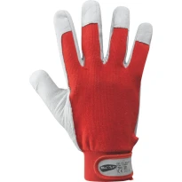 Arbeitsschutzhandschuhe Narbenleder und Baumwolle - BALL WINTER