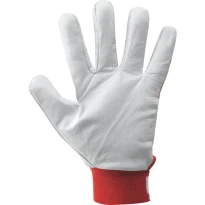 Arbeitsschutzhandschuhe Narbenleder und Baumwolle - BALL WINTER 2