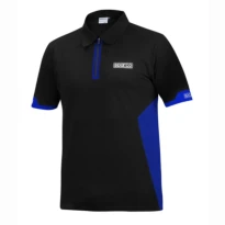 Kurzarm-Zip-Poloshirt Sparco TeamWork