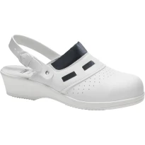 Clog Schützend weiß Damen aus Mikrofaser SB E FO SRA - Amalfi 520030