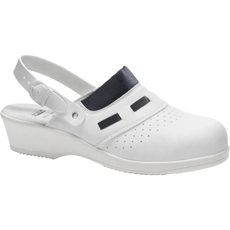 Clog Schützend weiß Damen aus Mikrofaser SB E FO SRA - Amalfi 520030