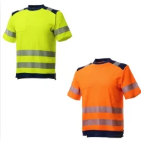 Arbeits-T-Shirt Neri kurzärmelig hohe Sichtbarkeit  Holbrock 471068