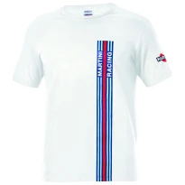 Arbeits-T-Shirt Sparco Big Stripes Martini Racing