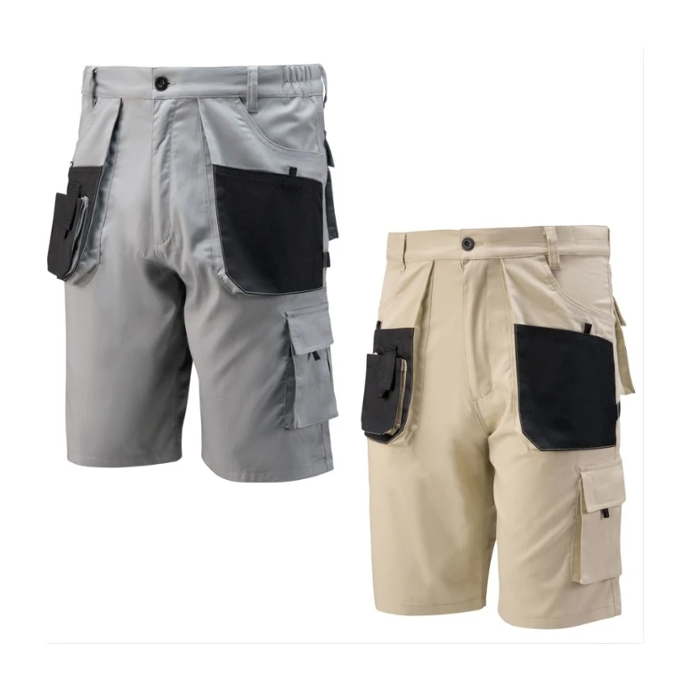 Arbeitsbermudas Neri Multitaschen stretch Sahara 437415