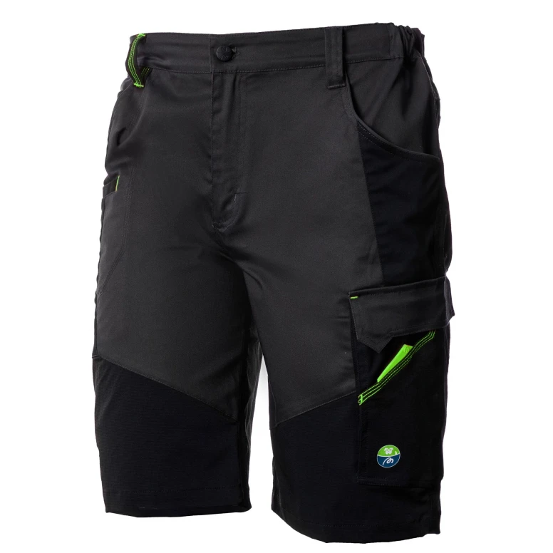 Arbeitsbermudas Neri Stretch Multitaschen zweifarbig Nice 437426