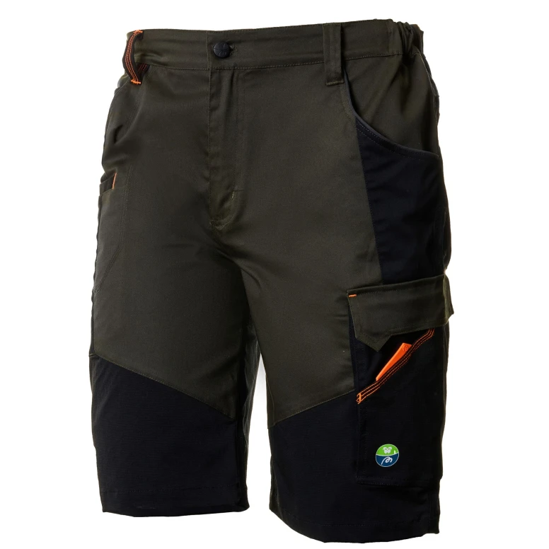 Arbeitsbermudas Neri Stretch Multitaschen zweifarbig Nice 437426
