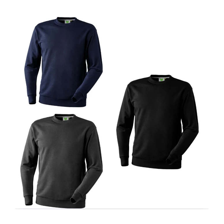 Arbeits-Sweatshirt Neri mit Rundhalsausschnitt Basic Phoenix 455045