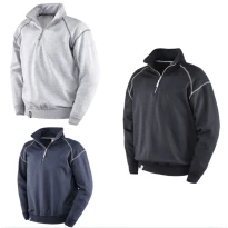 Arbeits-Sweatshirt Neri mit halbem Reißverschluss Cermis 455059