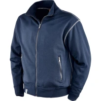 Arbeits-Sweatshirt Neri mit durchgehendem Reißverschluss Davos 455070