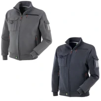 Arbeits-Sweatshirt Neri Multitaschen mit Reißverschluss Brez 455080