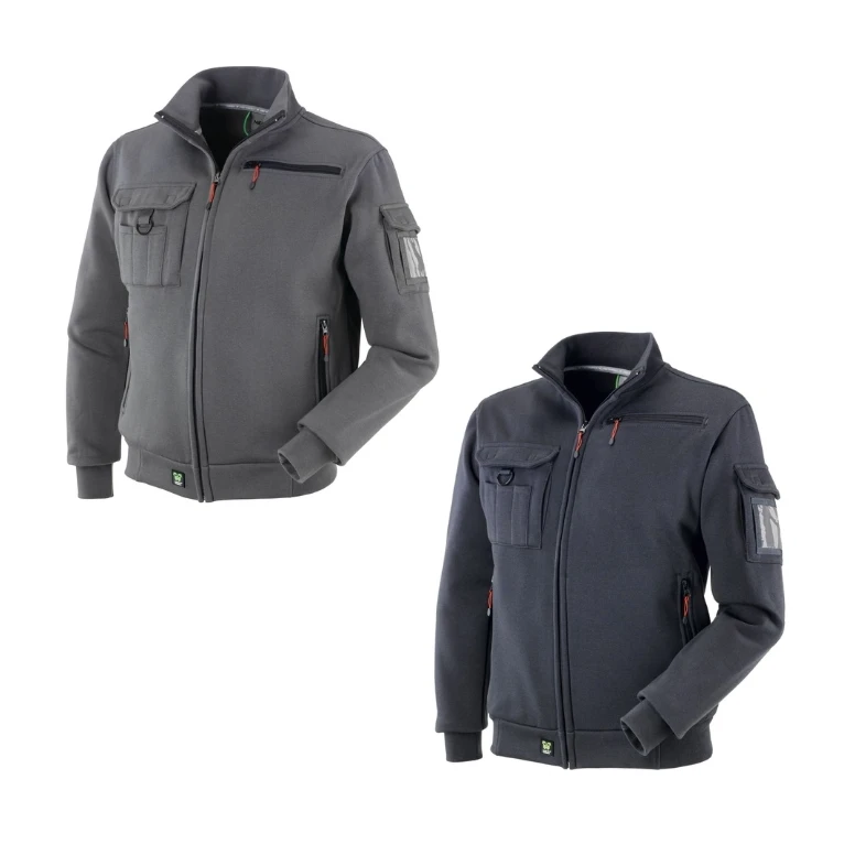 Arbeits-Sweatshirt Neri Multitaschen mit Reißverschluss Brez 455080