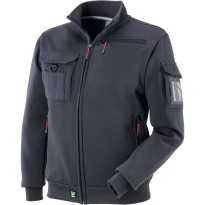 Arbeits-Sweatshirt Neri Multitaschen mit Reißverschluss Brez 455080 2