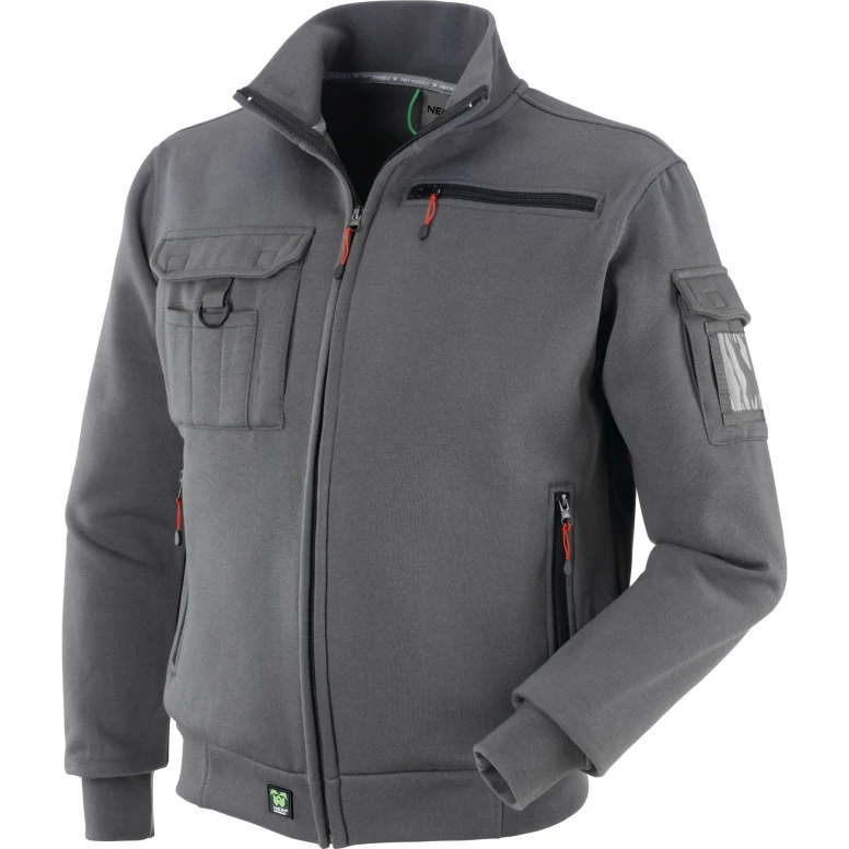 Arbeits-Sweatshirt Neri Multitaschen mit Reißverschluss Brez 455080