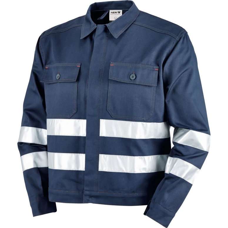 Arbeitsjacke Neri hochsichtbar mit retroreflektierenden Streifen Super 435255
