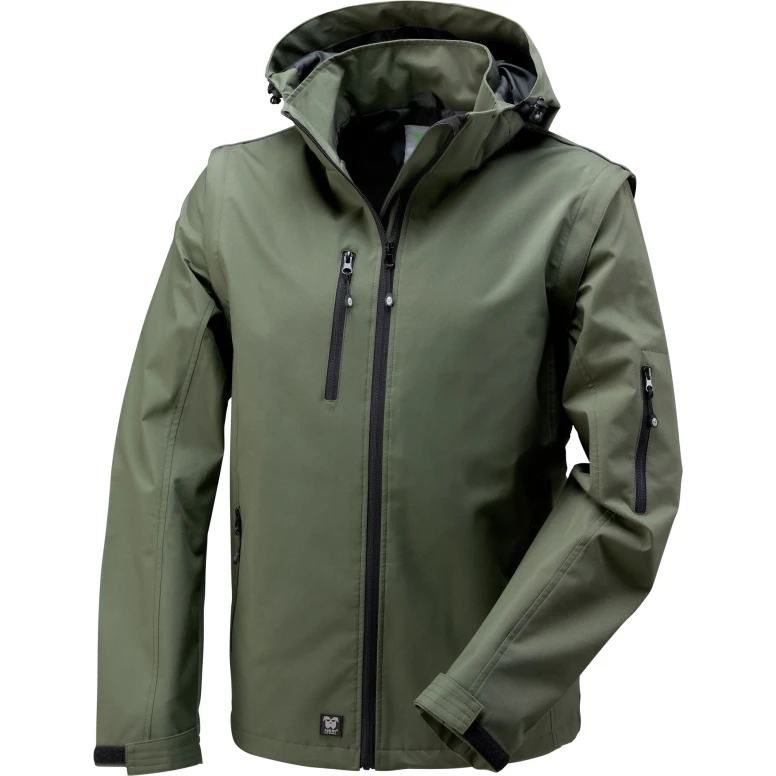 Arbeitsjacke Neri leicht Multitaschen Steel 455141