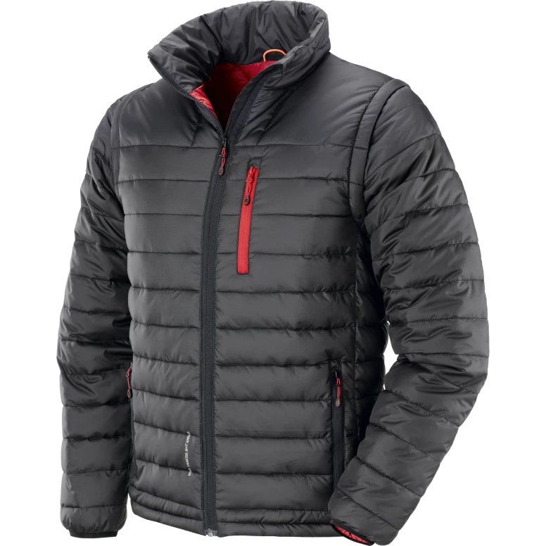 Arbeitsjacke Neri gefüttert mit abnehmbaren Armeln Brig 422128