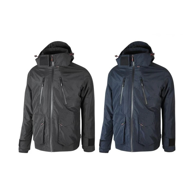 Alles muss raus -  Arbeitsjacke Regenfest Multitaschen U- Power Forex IM177DB Farbe Meteoritgrau Größe 4xl