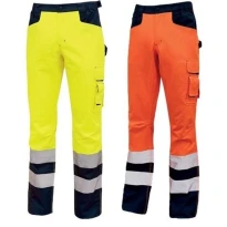 Alles muss raus -  Arbeitshosen Hochsichtbarkeit  Multitaschen U- Power Light HL155YF Farbe Fluoreszierendes Orange Größe xl