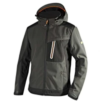 Alles muss raus  Arbeitsjacke in Softshell Diadora Tech Carbon 702.175946 Farbe Dunkelgrau Größe 3XL
