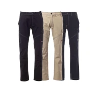 Alles muss raus  - Unisex Arbeitshose Stretch Multitaschen Payper Worker Stretch Summer AY 7312 Größe 2XL Schwarz