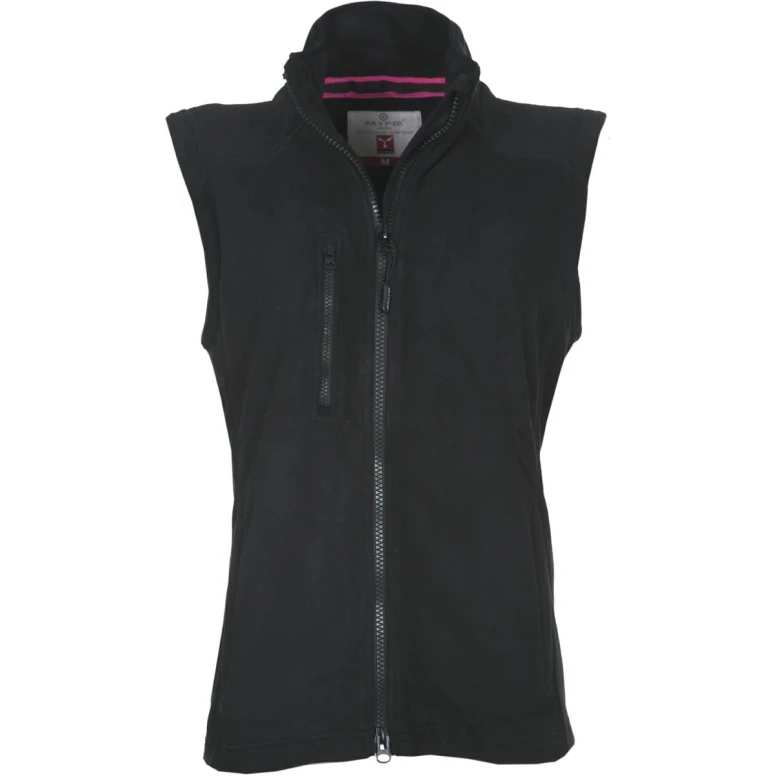 Alles muss raus -  Multitaschen- Arbeitsweste aus Fleece mit Raglanschnitt Easy+ für Damen -  Payper EASY+LADY Größe S Schwarz
