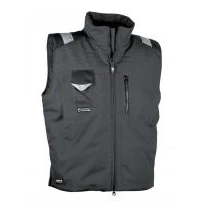Alles muss raus  - Gepolsterte Mehrtaschen- Arbeitsweste Cofra Polar V013- 0- 00 Größe 52 navy Schwarz 2