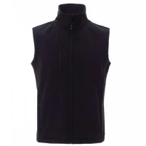 Alles muss raus -  Ergonomische Softshell- Weste mit mehreren Taschen, zweilagig Glasgow -  Payper AY 7226 Größe L Schwarz