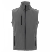 Alles muss raus -  Ergonomische Softshell- Weste mit mehreren Taschen, zweilagig Glasgow -  Payper AY 7226 Größe L Schwarz
