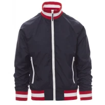 Alles muss raus - Jacke mit gefüttertem Innenfutter und Kragen Italien Nazione United -  Payper AY 7265Größe M Navyblau/Italien 2