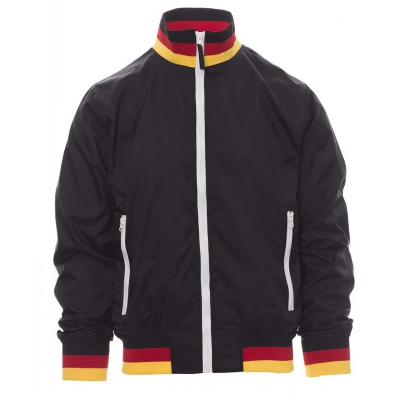Alles muss raus - Jacke mit gefüttertem Innenfutter und Kragen Italien Nazione United -  Payper AY 7265Größe M Navyblau/Italien