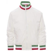 Alles muss raus - Jacke mit gefüttertem Innenfutter und Kragen Italien Nazione United -  Payper AY 7265Größe M Navyblau/Italien
