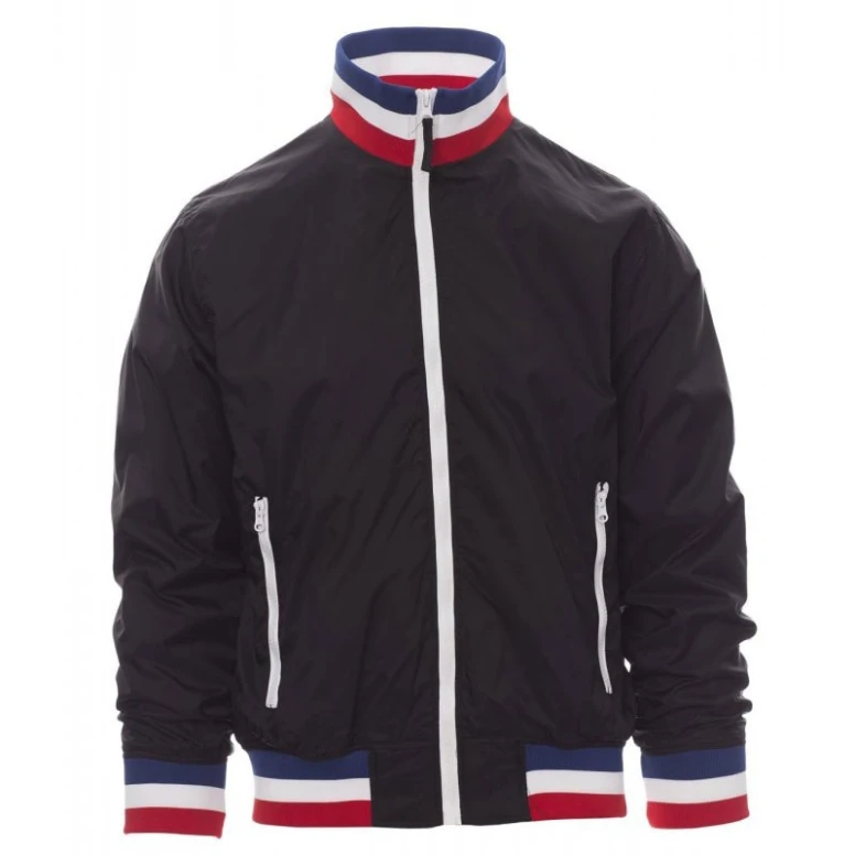 Alles muss raus - Jacke mit gefüttertem Innenfutter und Kragen Italien Nazione United -  Payper AY 7265Größe M Navyblau/Italien
