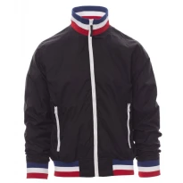 Alles muss raus - Jacke mit gefüttertem Innenfutter und Kragen Italien Nazione United -  Payper AY 7265Größe M Navyblau/Italien
