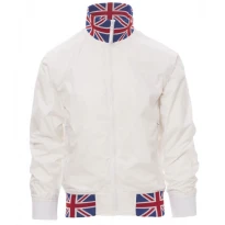 Alles muss raus - Jacke mit gefüttertem Innenfutter und Kragen Italien Nazione United -  Payper AY 7265Größe M Navyblau/Italien