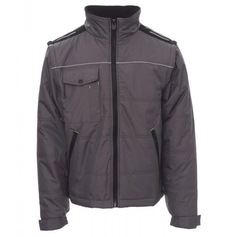 Alles muss raus  - Arbeitsjacke Multitasche mit abnehmbaren Ärmeln und Metall-Zieher Orion 2.0 - Payper AY 7252 Größe XL navy