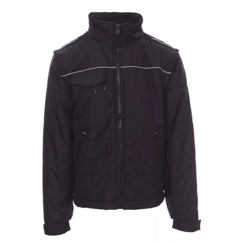 Alles muss raus  - Arbeitsjacke Multitasche mit abnehmbaren Ärmeln und Metall-Zieher Orion 2.0 - Payper AY 7252 Größe XL navy