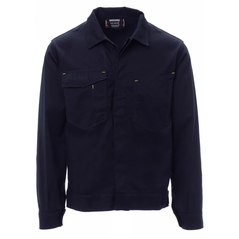 Alles muss raus  - Arbeitsjacke 100% Baumwolle Multitaschen Payper Cabin Größe 5XL Navyblau