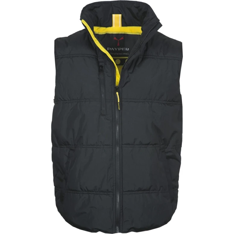 Alles muss raus - Arbeitsweste Multitaschen 100% Polyester Daytona -  Payper AY 7145 Größe M Schwarz/Gelb