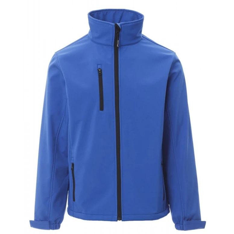 Alles muss raus - Arbeitsjacke SoftShell Ergonomisch und wasserdicht Dublin -  Payper AY 7222 Größe M royal
