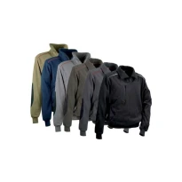 Alles muss raus -  Arbeits- Fleece- Sweatshirt Cofra Fast V027- 0- 00 Größe 2XL Farbe Navy