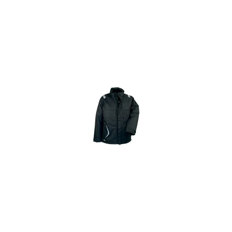 Alles muss raus -  Arbeitsjacke mit Wattierung und vielen Taschen Cofra Cyclone V022- 0- 00 Farbe Schwarz Schwarz Größe 48