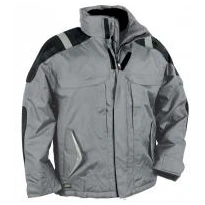 Alles muss raus -  Arbeitsjacke mit Wattierung und vielen Taschen Cofra Cyclone V022- 0- 00 Farbe Schwarz Schwarz Größe 48