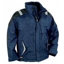 Alles muss raus -  Arbeitsjacke mit Wattierung und vielen Taschen Cofra Cyclone V022- 0- 00 Farbe Schwarz Schwarz Größe 48