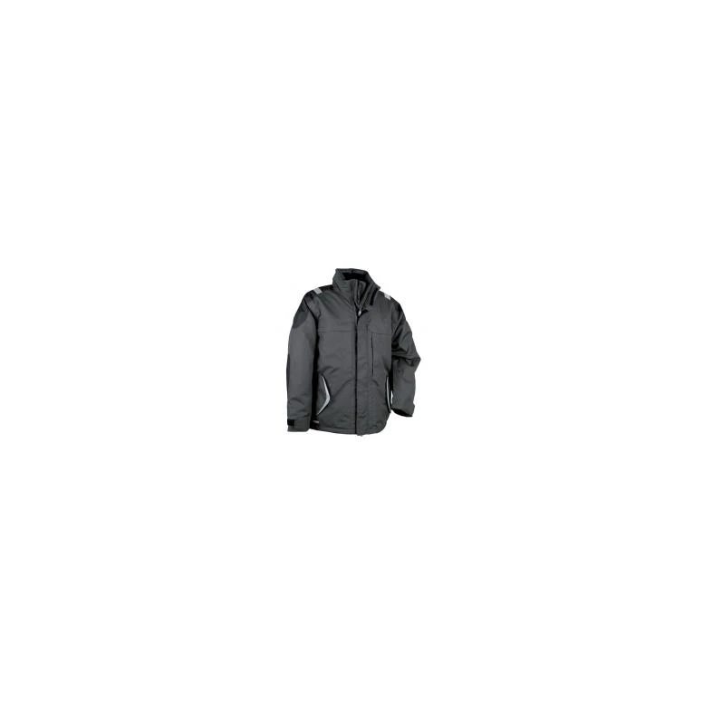 Alles muss raus -  Arbeitsjacke mit Wattierung und vielen Taschen Cofra Cyclone V022- 0- 00 Farbe Schwarz Schwarz Größe 48