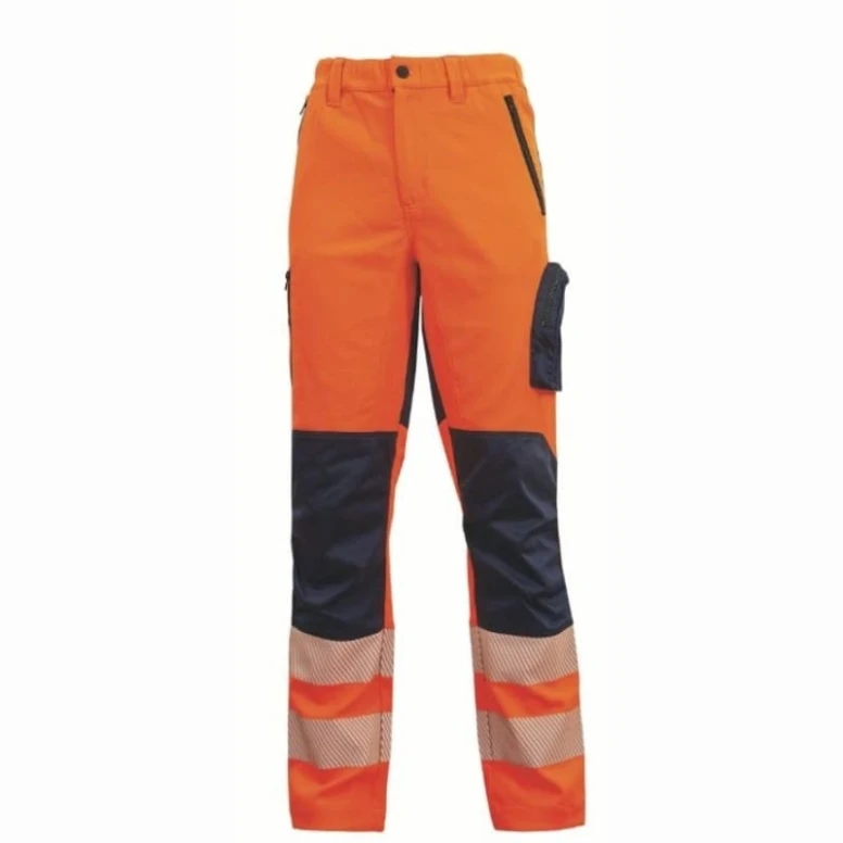 Alles muss raus -  Arbeitshosen Stretch Hochsichtbarkeit  U- Power Roy HL222RF Farbe Fluoreszierendes Orange Größe s
