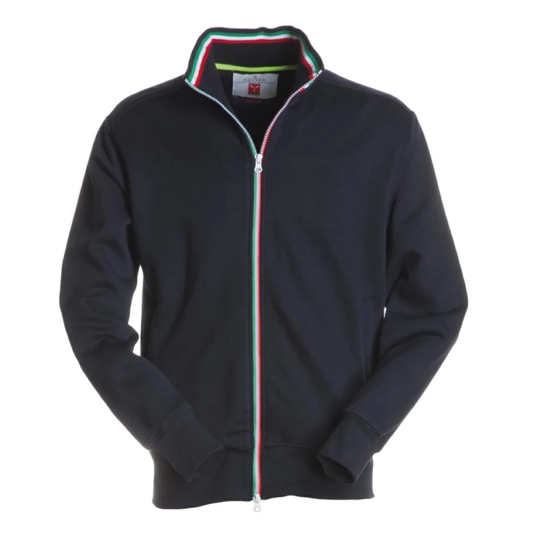 Alles muss raus -  Durchgehendes Reißverschluss- Sweatshirt Nazionale -  Payper AY 7532 Größe XL Rot
