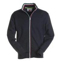 Alles muss raus -  Durchgehendes Reißverschluss- Sweatshirt Nazionale -  Payper AY 7532 Größe XL Rot